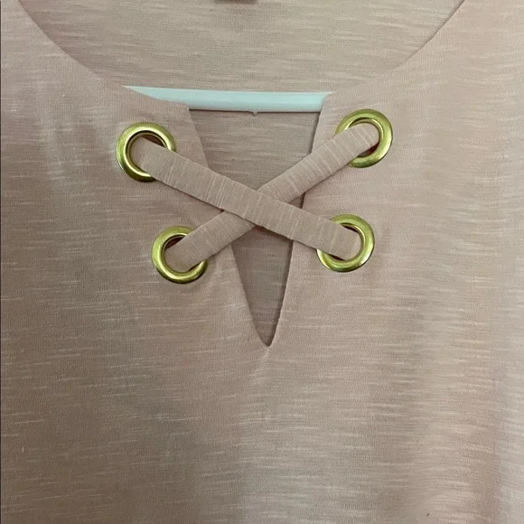 MICHAEL Michael Kors Pink Short Sleeve Top - Picture 3 of 6